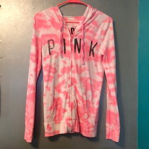 Long sleeve light zip sweatshirt